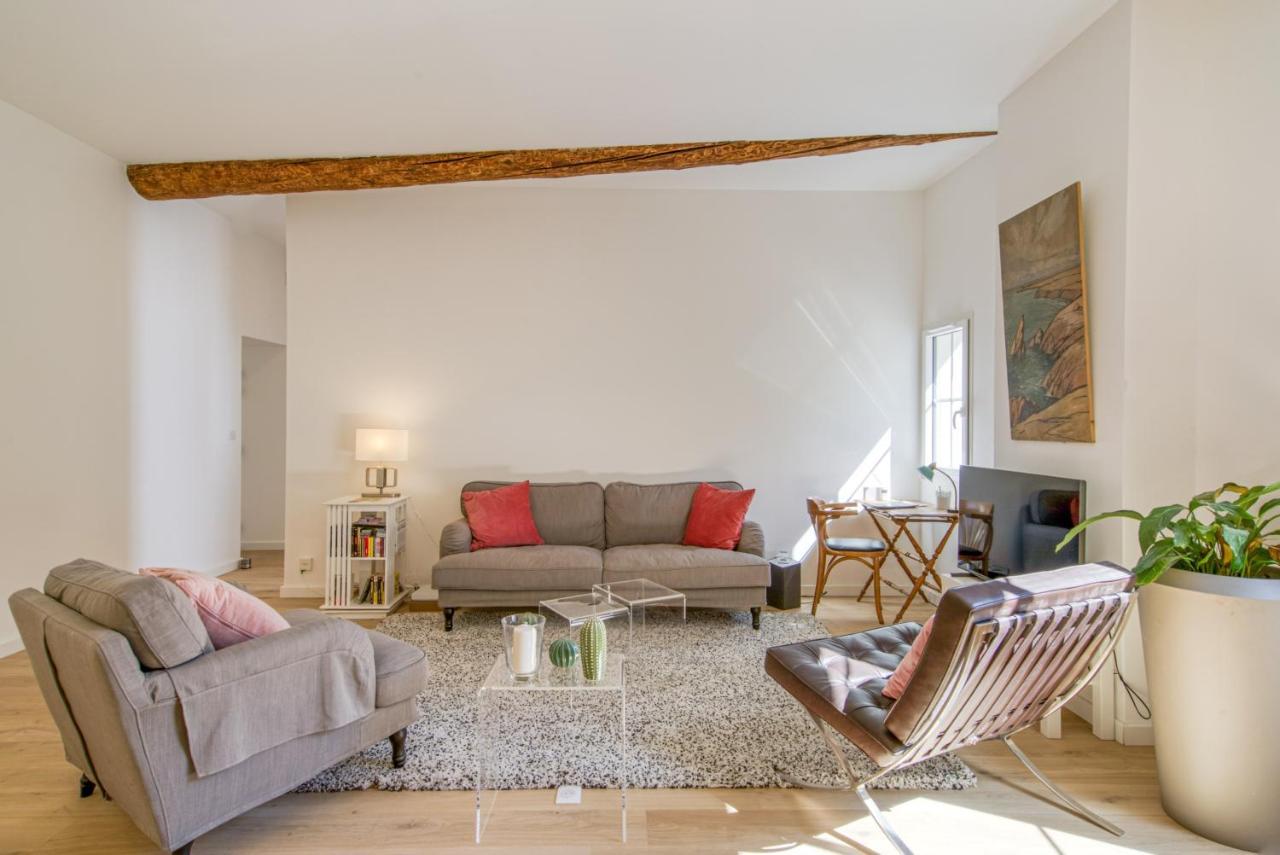 St Jobis - Charmant Appartement, Moderne Et Refait A Neuf, Vieux-Nice Buitenkant foto
