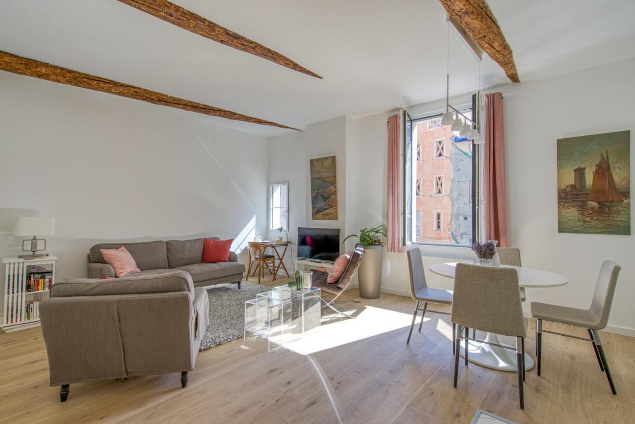 St Jobis - Charmant Appartement, Moderne Et Refait A Neuf, Vieux-Nice Buitenkant foto